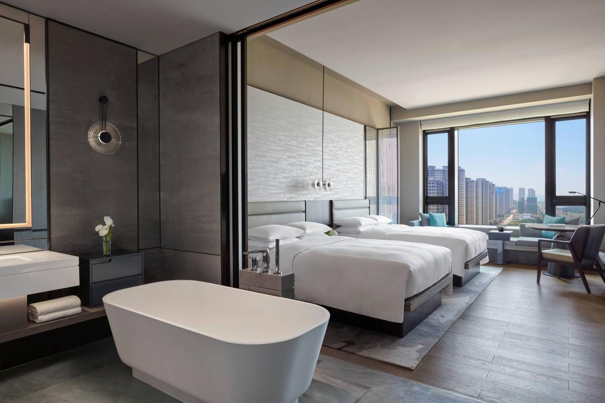 Wuhan Marriott Hotel Optics Valley Zewnętrze zdjęcie